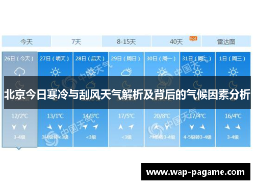 北京今日寒冷与刮风天气解析及背后的气候因素分析 北京今日寒冷与刮风天气解析及背后的气候因素分析